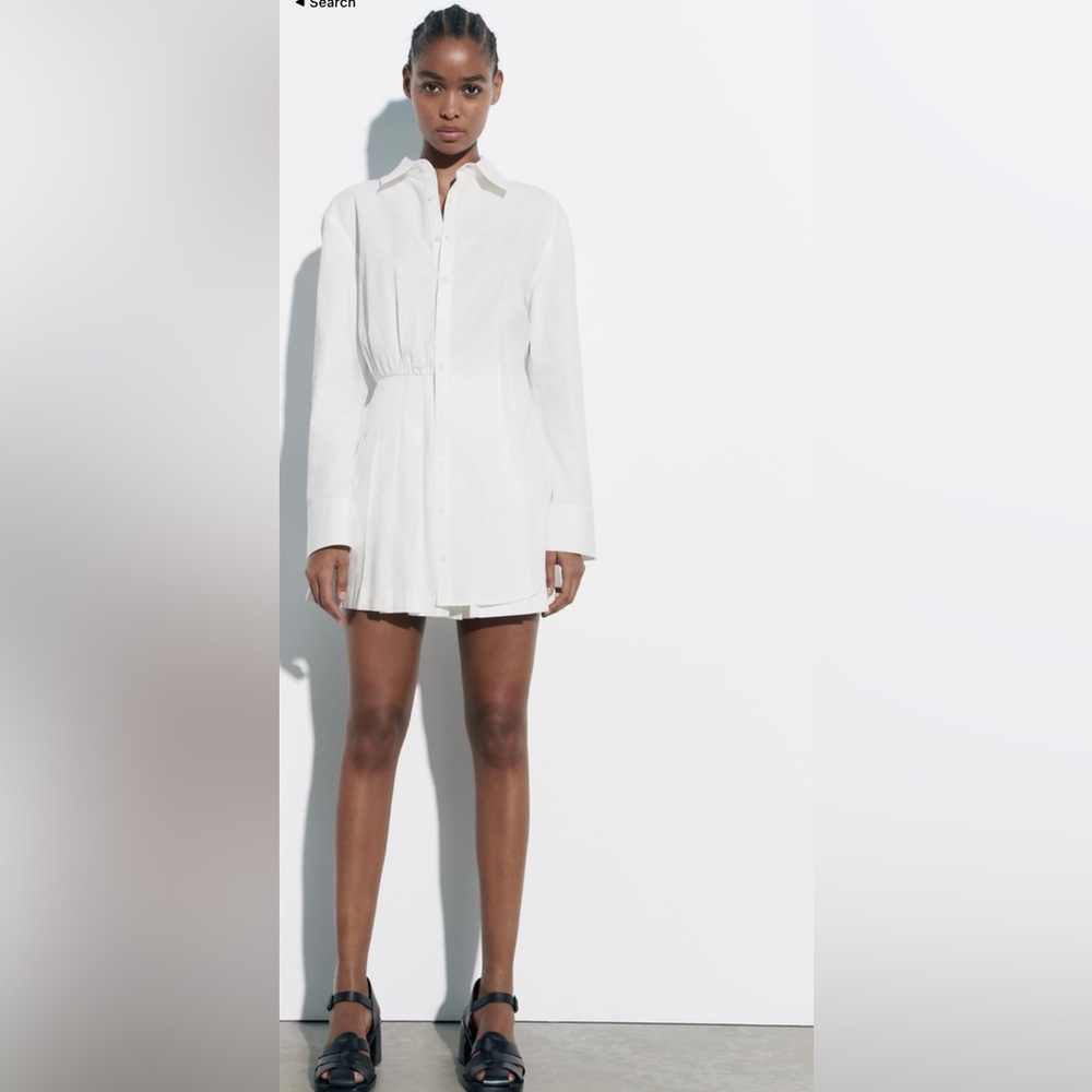 Zara dress with shorts
